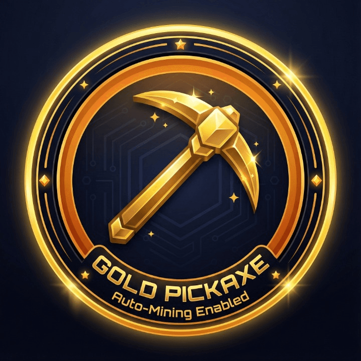 Gold Pickaxe