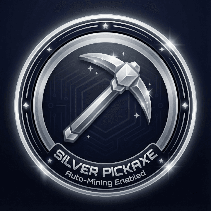 Silver Pickaxe